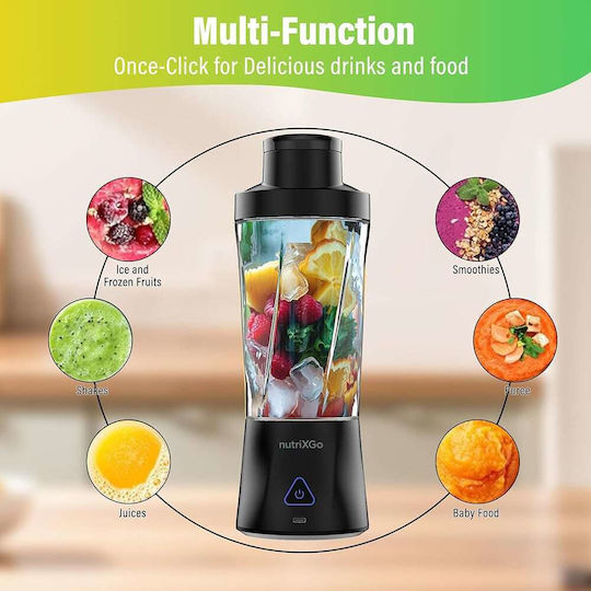 Techsuit Mixer Mit Kunststoffkanne 700 ml Schwarze
