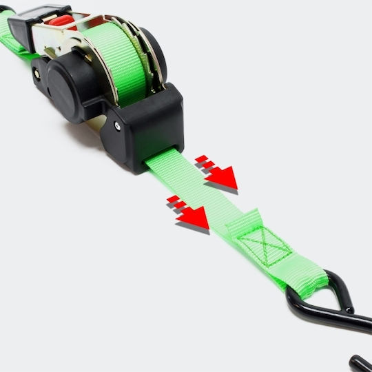 Wiltoc Car Luggage Strap Green 350x350cm