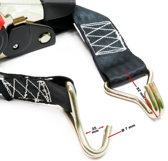Wiltoc Car Luggage Strap Black 180x180cm