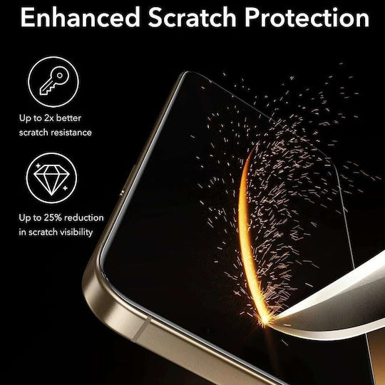 ESR Corning Ultrafit Tempered Glass 3buc (iPhone 17 / 17 Pro / 16 Pro)