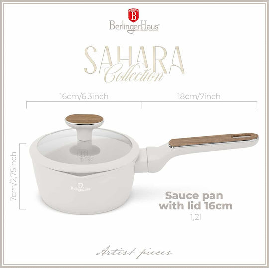 Berlinger Haus Sahara Deep Pot Made of Aluminum 1.2lt / 16cm