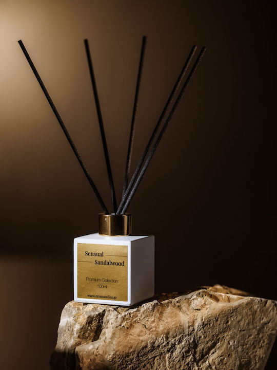 Sensual Sandalwood Diffuser 100ml Μαύρο Ματ