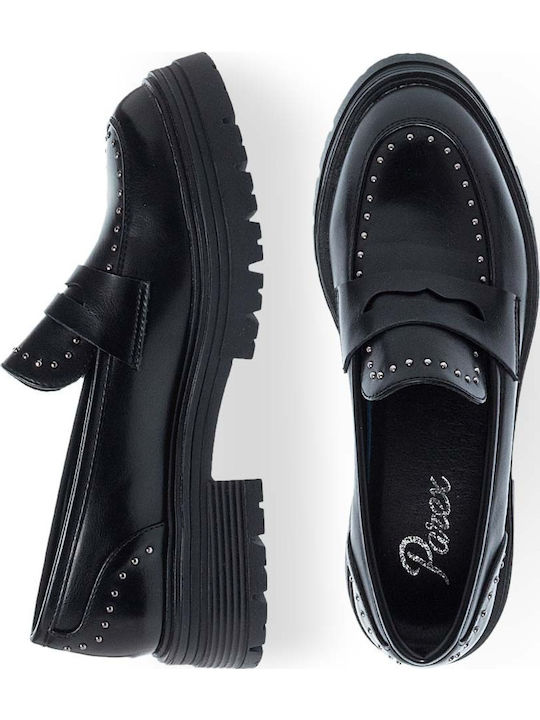 Women's Moccasins in Black Color