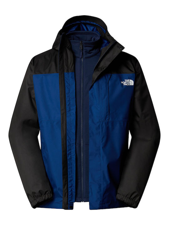 Quest Triclimate 3 in 1 Winter Jacke Wasserdicht und Winddicht Blau