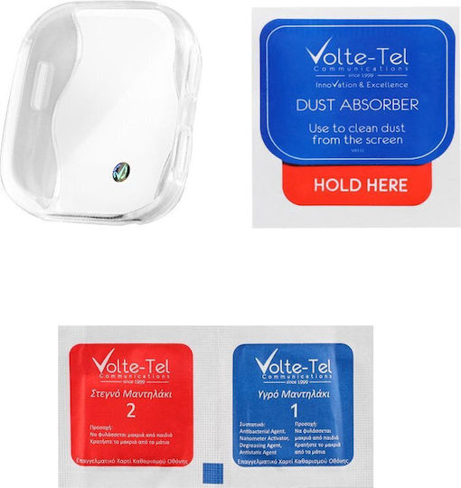 Volte-Tel Edge Cover With Key Tempered Glass pentru Amazfit Bip 6 1buc