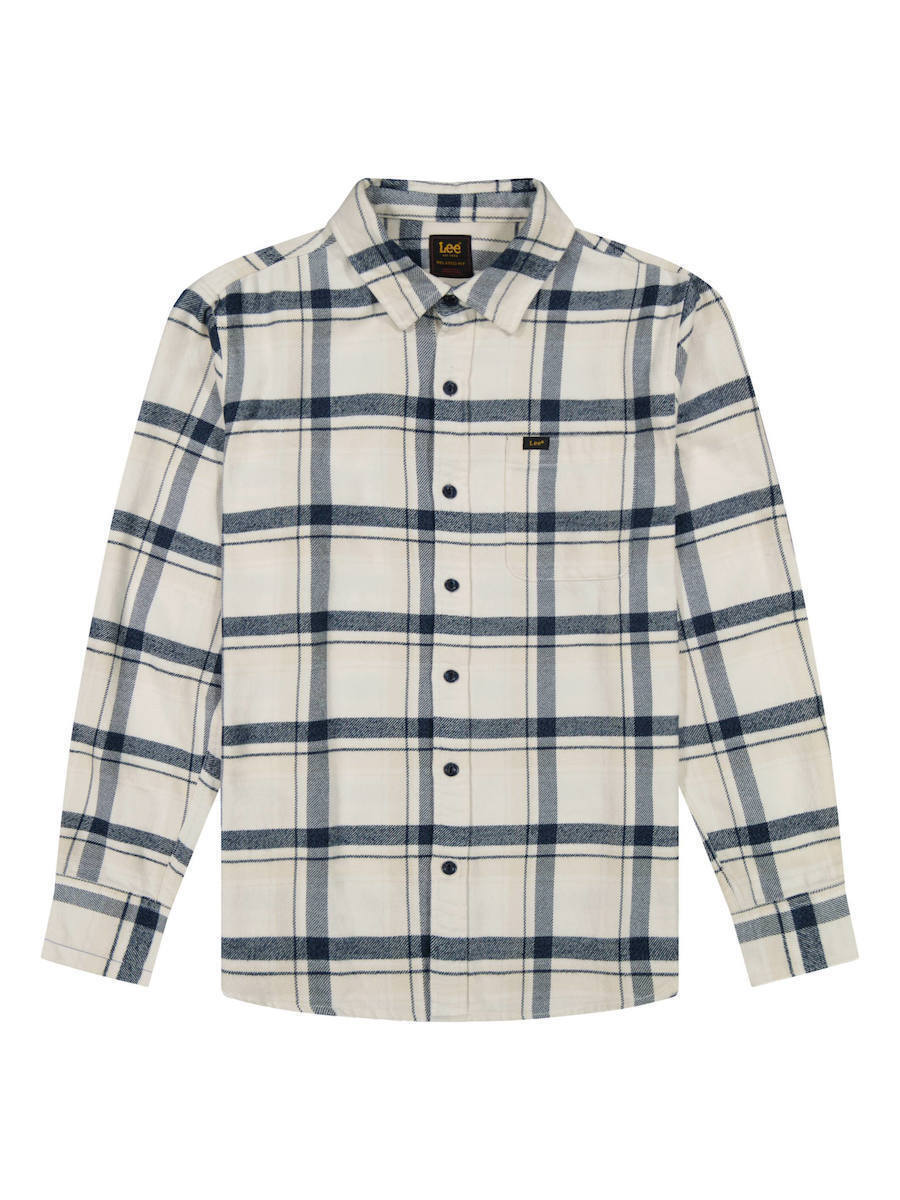 Lee Long-sleeved Cotton Shirt Graphite 112370571 | Skroutz.mt