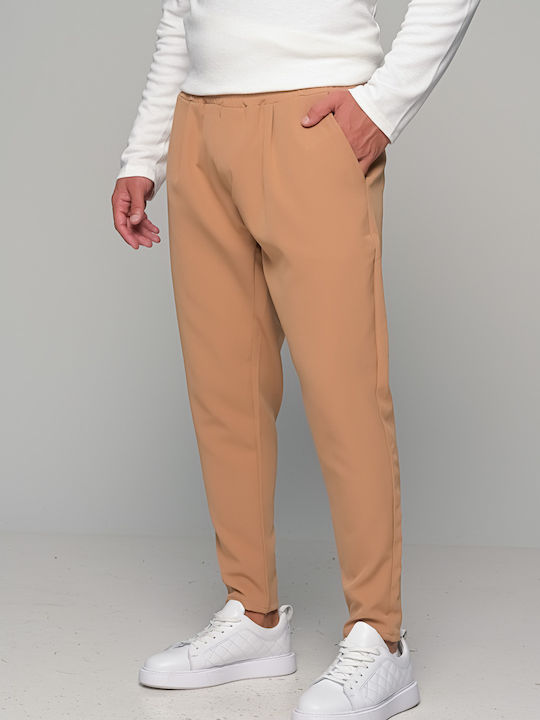 Ben Tailor Monaco Παντελόνι Ταμπά