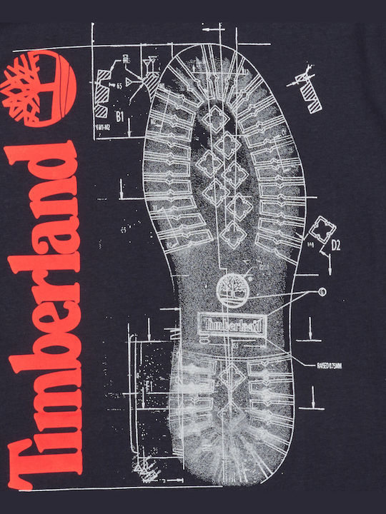 Παιδικό T-shirt Navy Μπλε