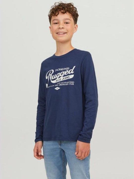 Kids' Shirt Long Sleeve Blue