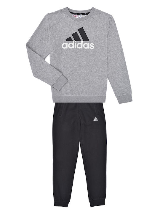 Παιδικό Σετ Φόρμας Γκρι 2τμχ Essentials Big Logo French Terry