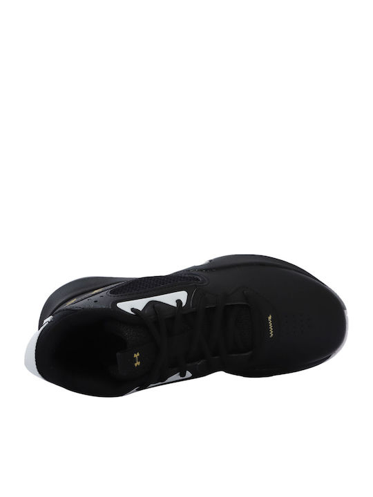 Lockdown 6 Kids Sports Shoes Basketball with Laces Black