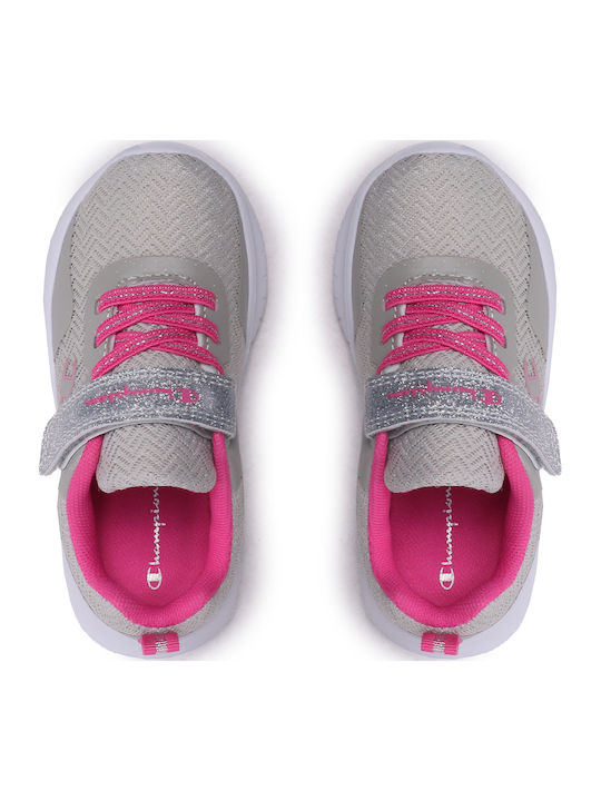 Softy Evolve G PS Αθλητικά Παιδικά Παπούτσια Running με Σκρατς Γκρι