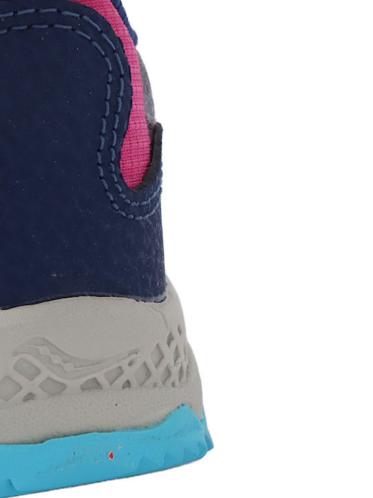 Peregrine 12 Shield Αδιάβροχα Αθλητικά Παιδικά Παπούτσια Running με Σκρατς Navy Blue / Turquoise