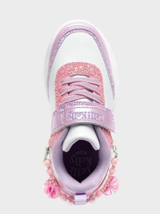 Gioiello Kinder Sneakers mit Klettverschluss Rosa