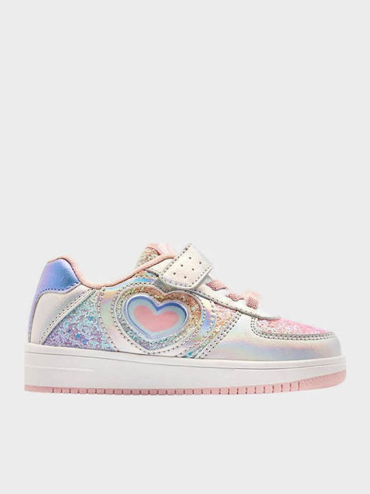 Παιδικά Sneakers με Σκρατς & Φωτάκια Πολύχρωμα