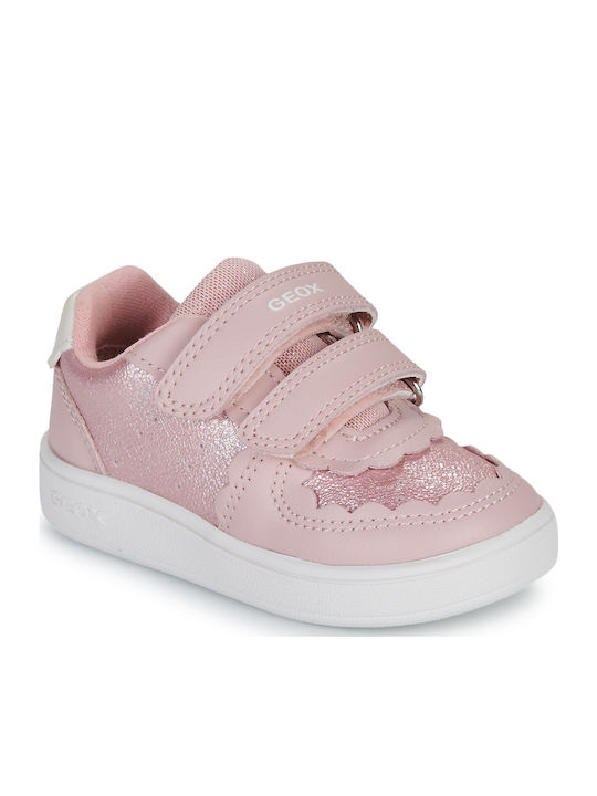 B Eclyper Kinder Sneakers Anatomisch mit Klettverschluss Rosa