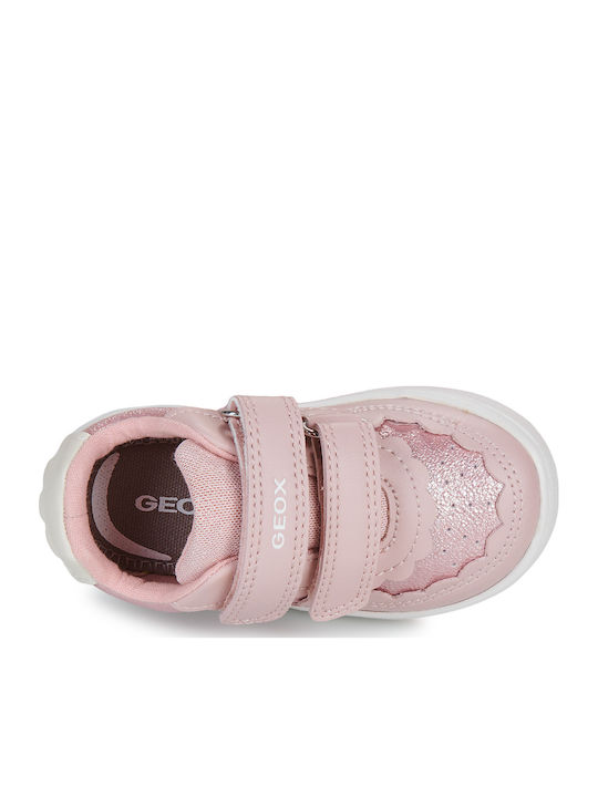 B Eclyper Kinder Sneakers Anatomisch mit Klettverschluss Rosa
