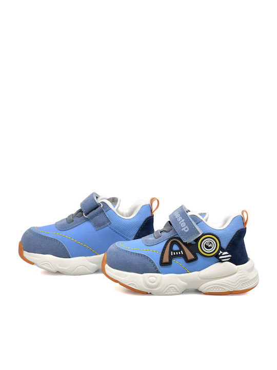 Παιδικά Sneakers με Σκρατς Μπλε
