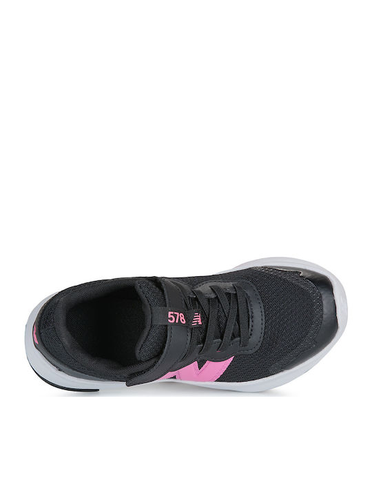 Παιδικά Sneakers με Σκρατς Μαύρα