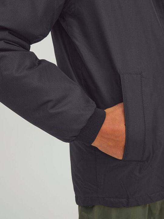 Kids' Casual Jacket Short with Hood Black