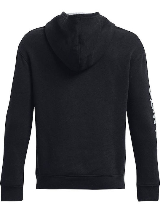 Kinder-Sweatshirt mit Kapuze Schwarz Splash