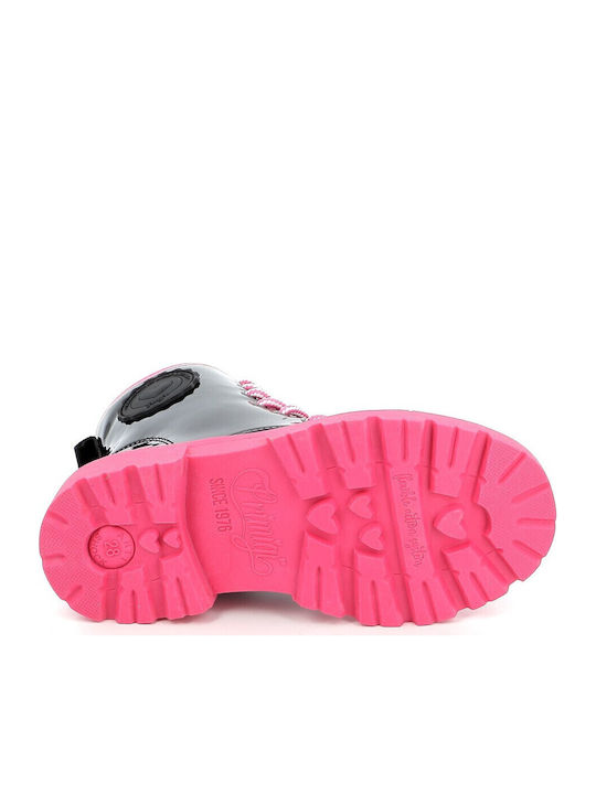 Kinderstiefel mit Reißverschluss Schwarz