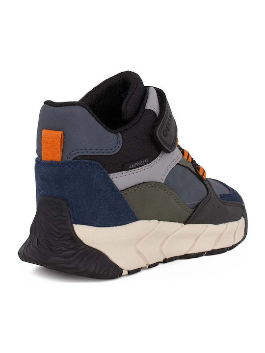 Flexyper Abx Anatomical Kids Boots with Velcro Blue