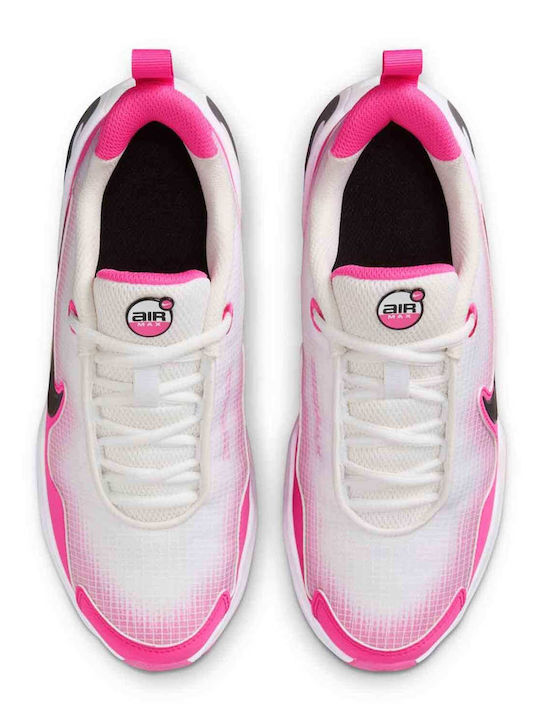 Air Max Nova Kids Sports Shoes Running with Laces White