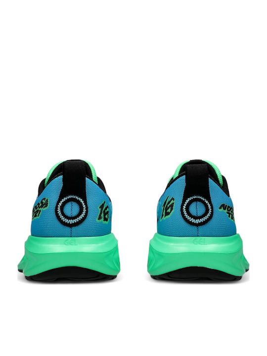 Gs Gel Noosa Tri 16 Kids Sports Shoes Running with Laces Green