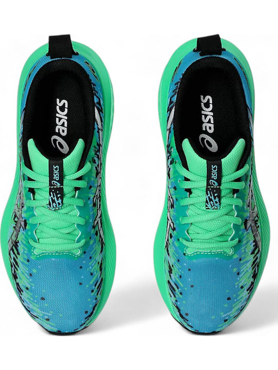 Gs Gel Noosa Tri 16 Kids Sports Shoes Running with Laces Green