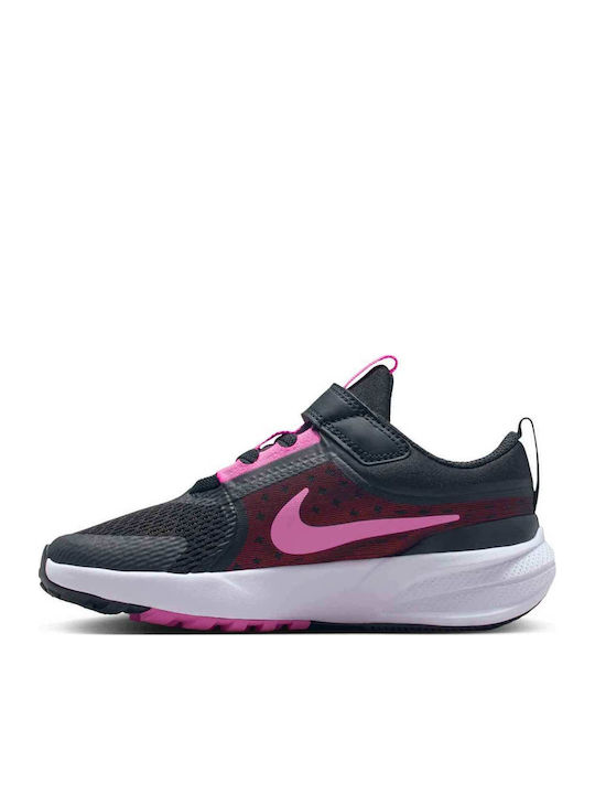 Star Runner Star Runner Kids Sports Shoes Running with Hoop & Loop Closure Black