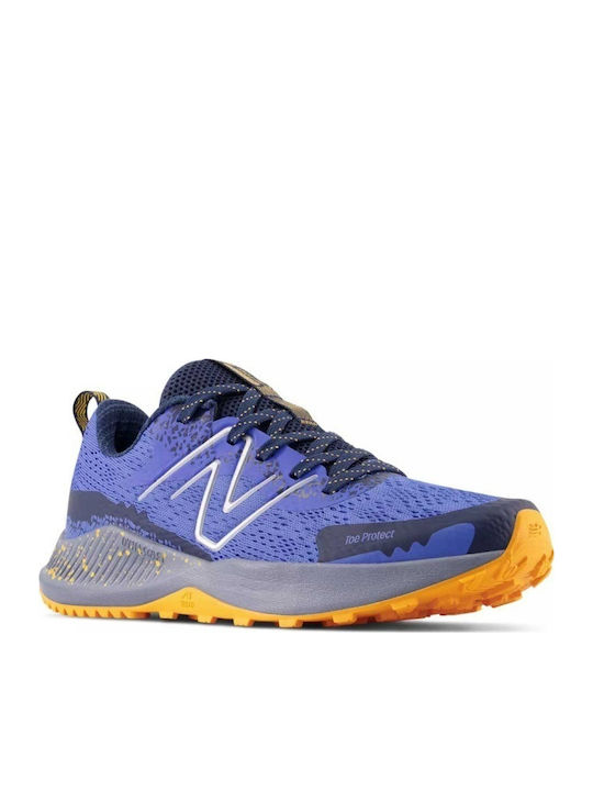 DYNASOFT NITREL V5 Kids Sports Shoes Running with Laces Blue