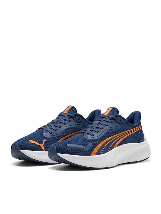Lite Jr Kids Sports Shoes Running with Laces Navy Blue
