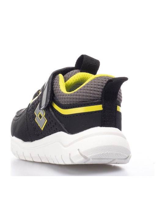 Spacelite Wasserdicht Kinder Sportschuhe Laufen mit Bügel- und Schleifenverschluss Schwarz