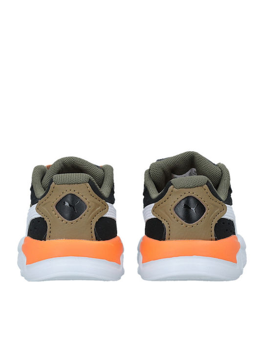 X-RAY Kids Sports Shoes Running with Laces Khaki