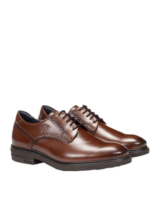 Leder Herren Oxfords Braun