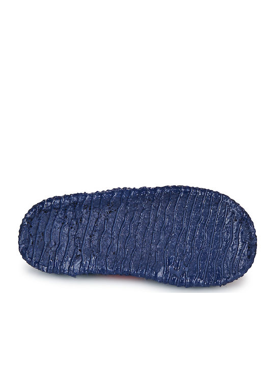 Kinderhausschuhe Marineblau