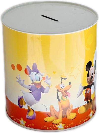 Mickey Κουμπαράς Μεταλλικος 13.5*14.5cm 00035-4