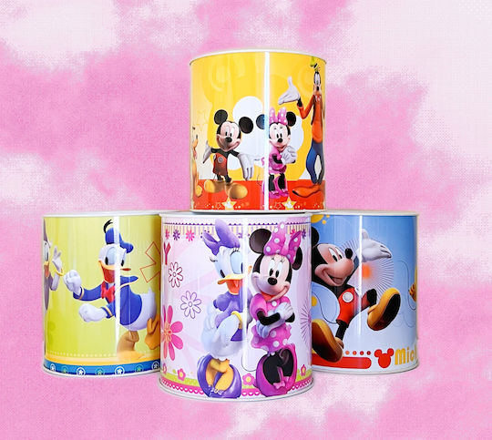 Mickey Κουμπαράς Μεταλλικος 13.5*14.5cm 00035-1
