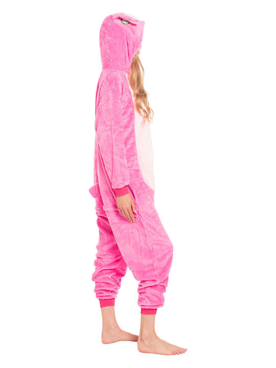 Winter Women's Onesie Pajama Pink