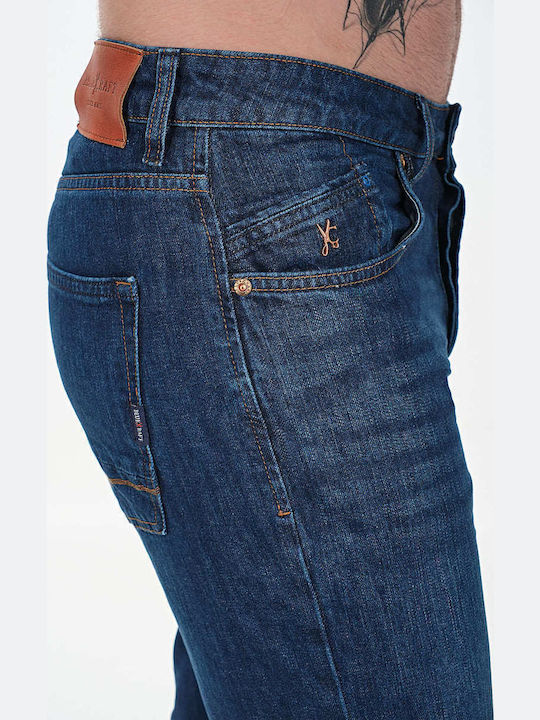 Men's Jeans Pants with Regular Fit Blue