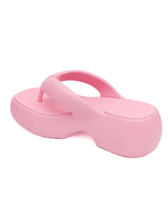 Γυναικεία Σανδάλια Flatforms Ροζ
