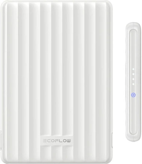 EcoFlow Rapid Power Bank 5000mAh 7.5W με Θύρα USB-C Λευκό