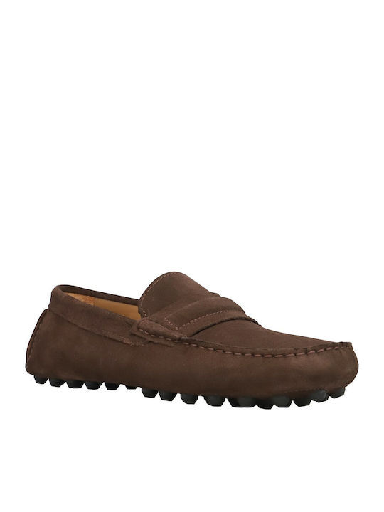 Kalogirou Men's Moccasins Brown