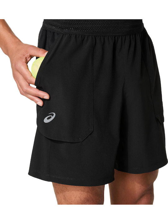 ASICS Match Șort Negru / Negru ASICS Match Șort Negru / Negru
