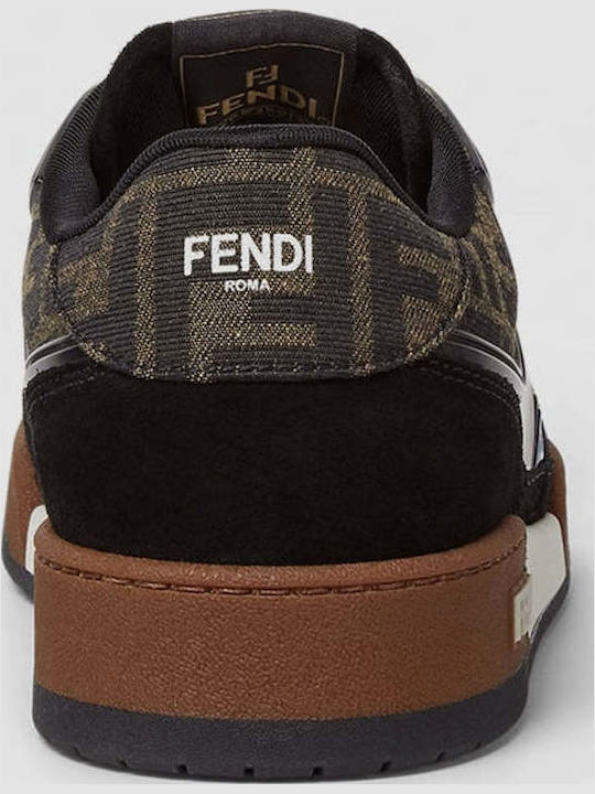 Fendi Match Sneakers Schwarze