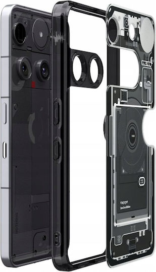 Spigen Ultra Hybrid Zero One Back Cover Σιλικόνης / Πλαστικό Μαύρο (Nothing Phone (3))