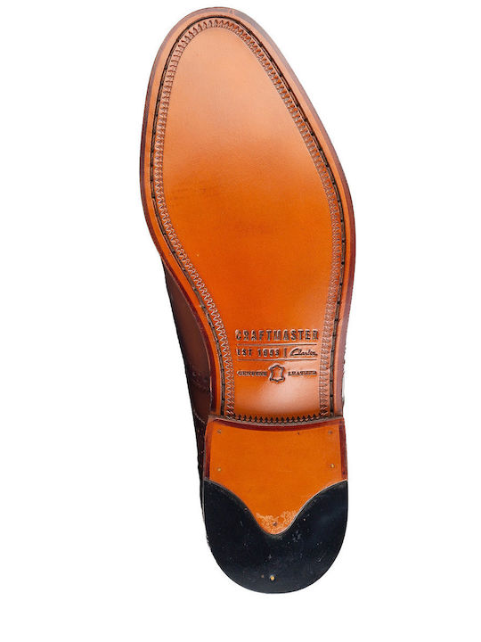 CraftJames Tip Men's Leather Oxfords Tabac Brown