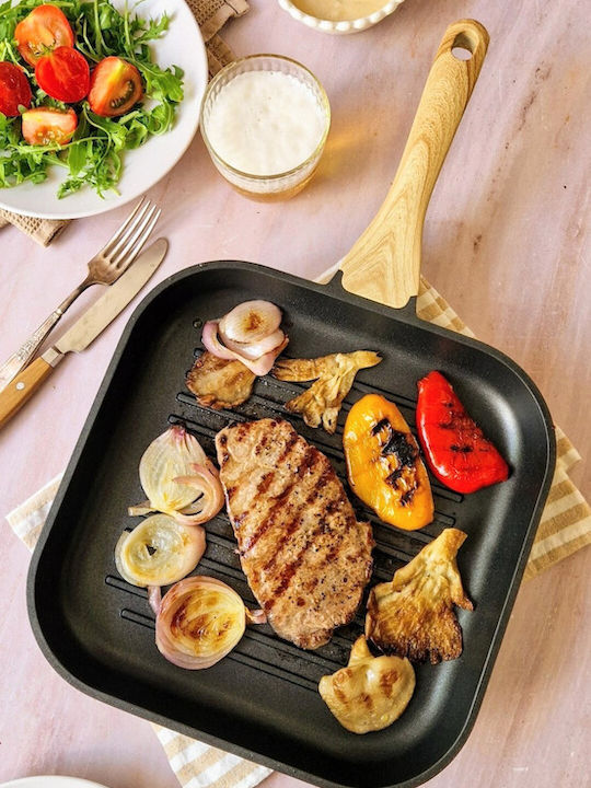 Gruppe Cookin Grill made of Cast Aluminum with Non-Stick Coating 28cm