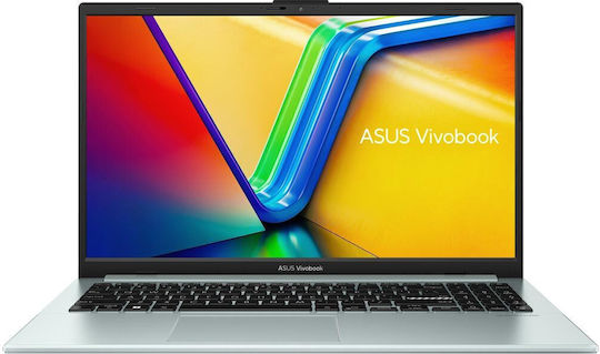Asus VivoBook Go 15 E1504FA-BQ2345 15.6" (Ryzen 3-7320U/8GB/512GB SSD/Без операционна система) Зелено сиво (BG Клавиатура)